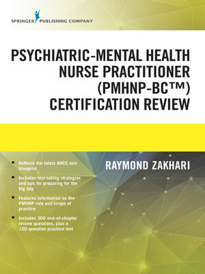 cover image of The Psychiatric-Mental Health Nurse Practitioner Certification Review Manual